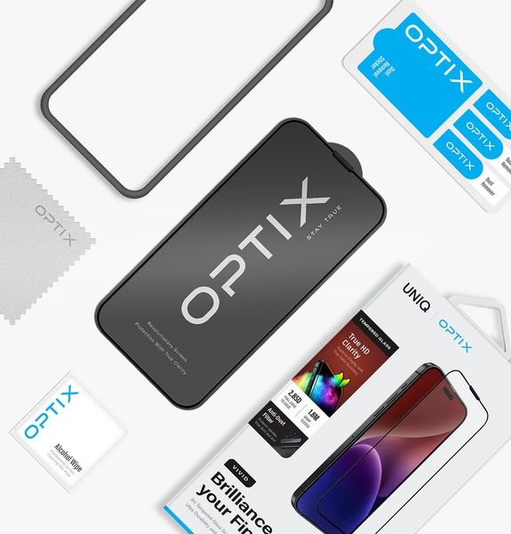  Kính 15 Promax Uniq Optix Vivid Clear 