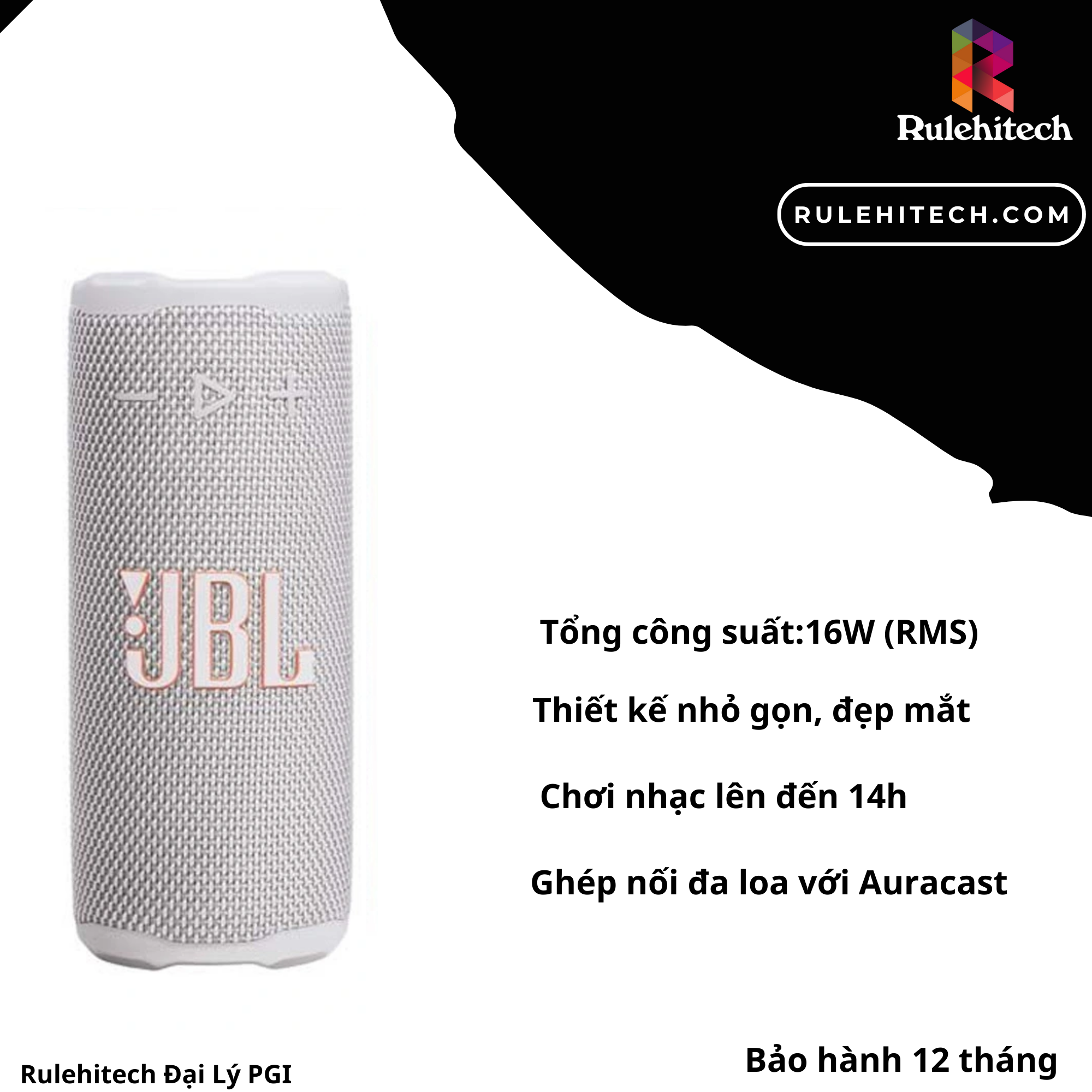  Loa JBL Grip - Trắng 