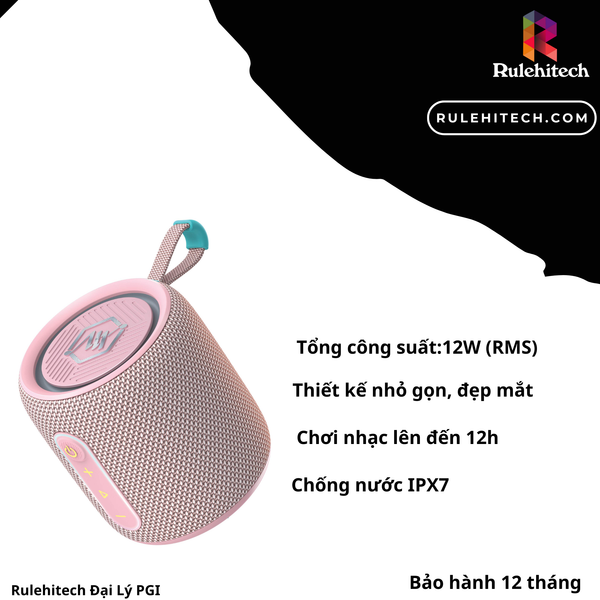  Loa AlphaWorks AW Trek 12 - Hồng 