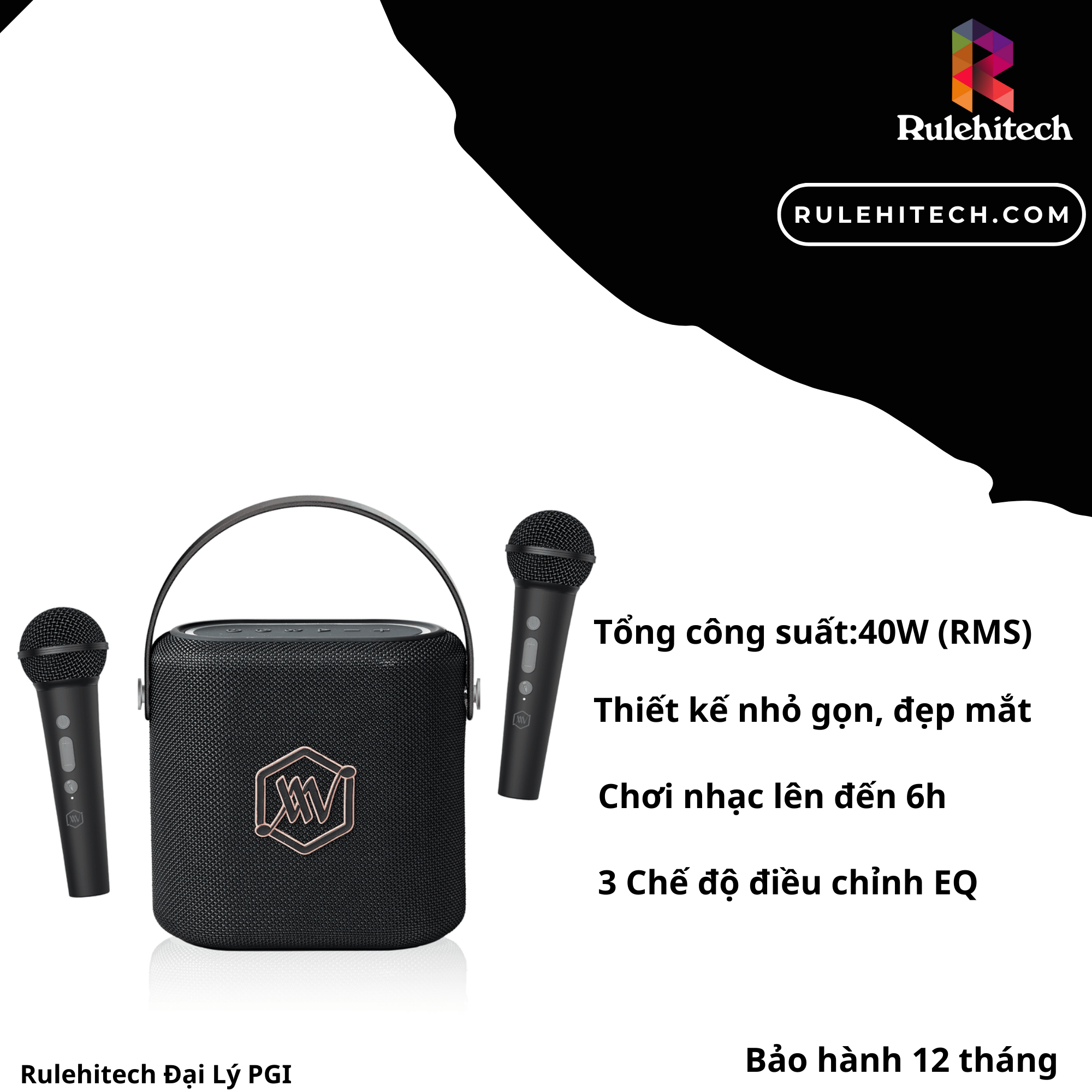  Loa AlphaWorks AW Sonik 60 - Đen 