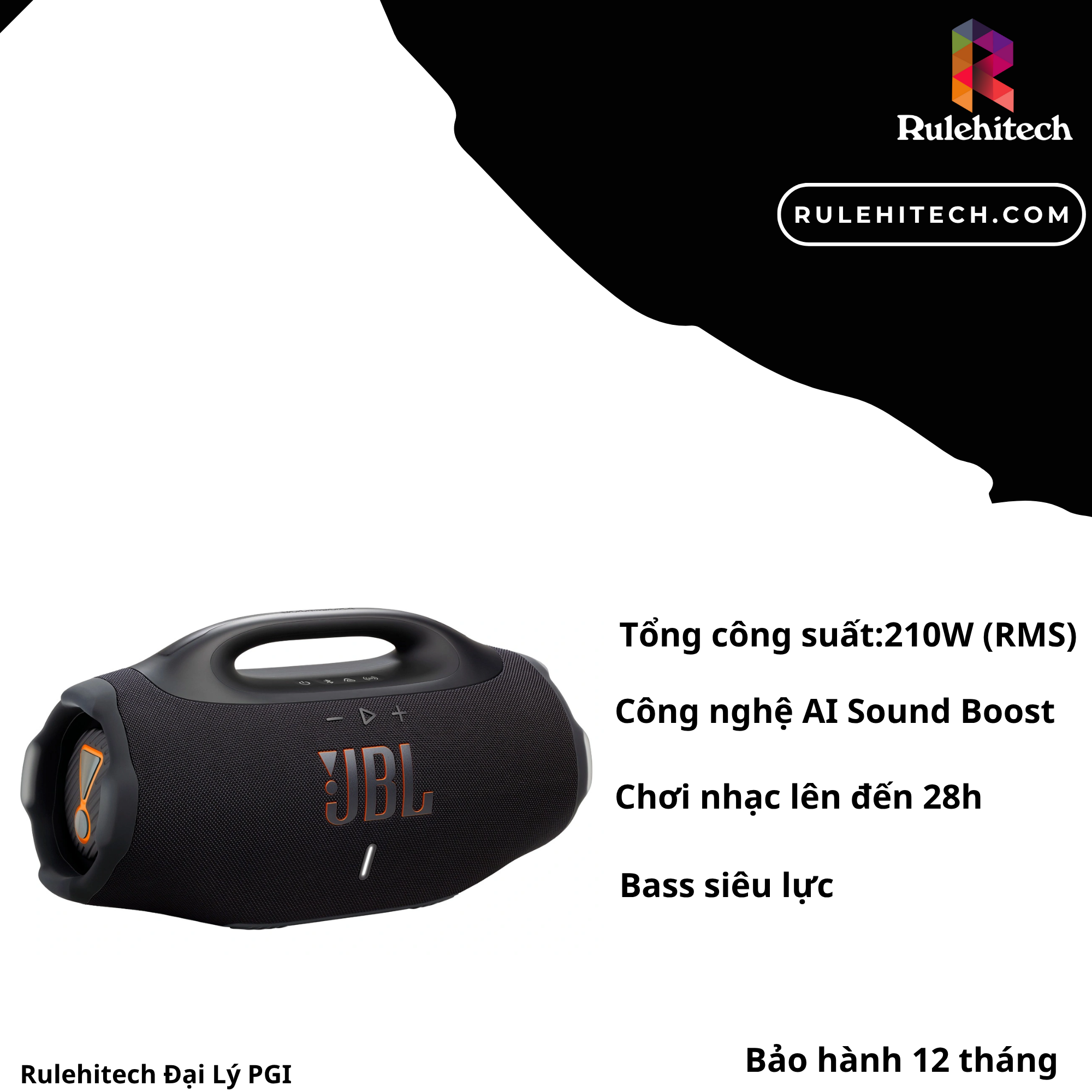  Loa JBL Boombox 4 - Đen 