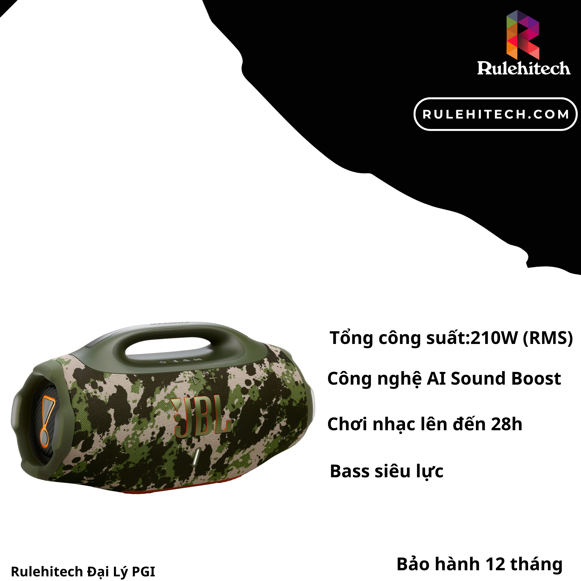  Loa JBL Boombox 4 - Camo 