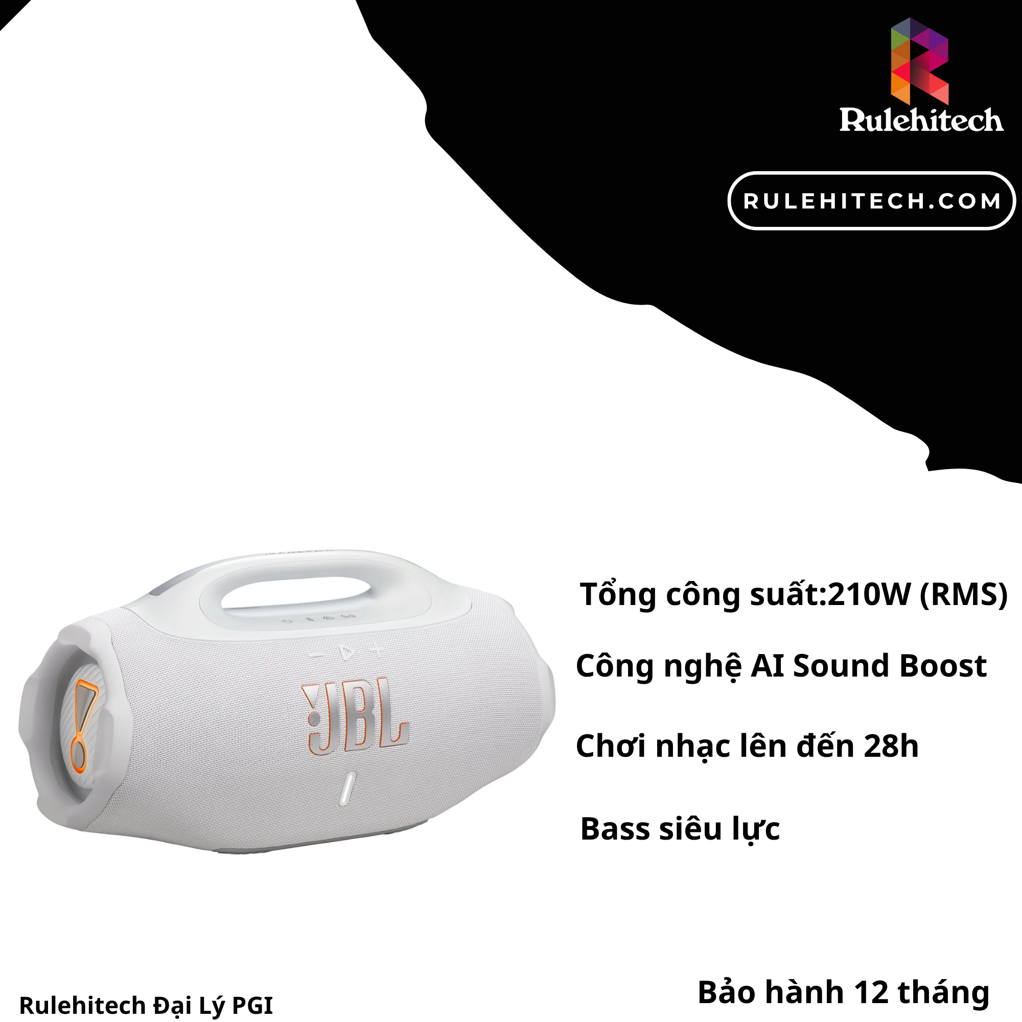  Loa JBL Boombox 4 - Trắng 