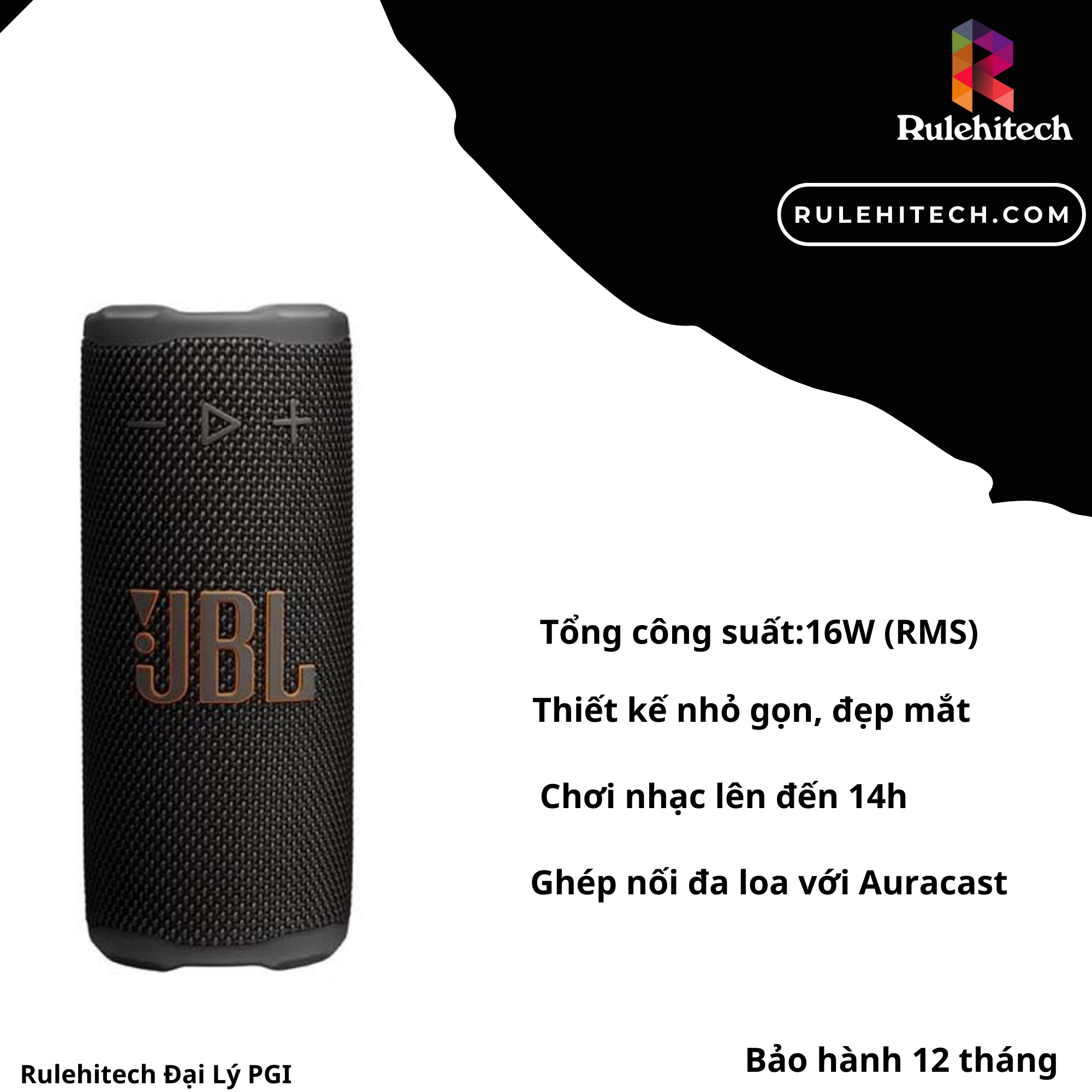  Loa JBL Grip - Đen 