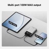  Pin Cuktech 15 Air 15.000mah PB150S 100W - Xám 