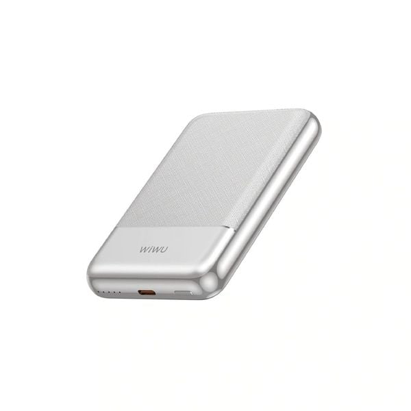  Pin Wiwu 10.000mah Silver Seraph Magsafe - Bạc 