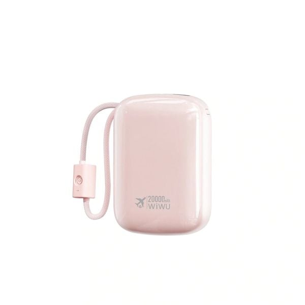  Pin Wiwu Sugar Plus 20.000mah P091 - Hồng 