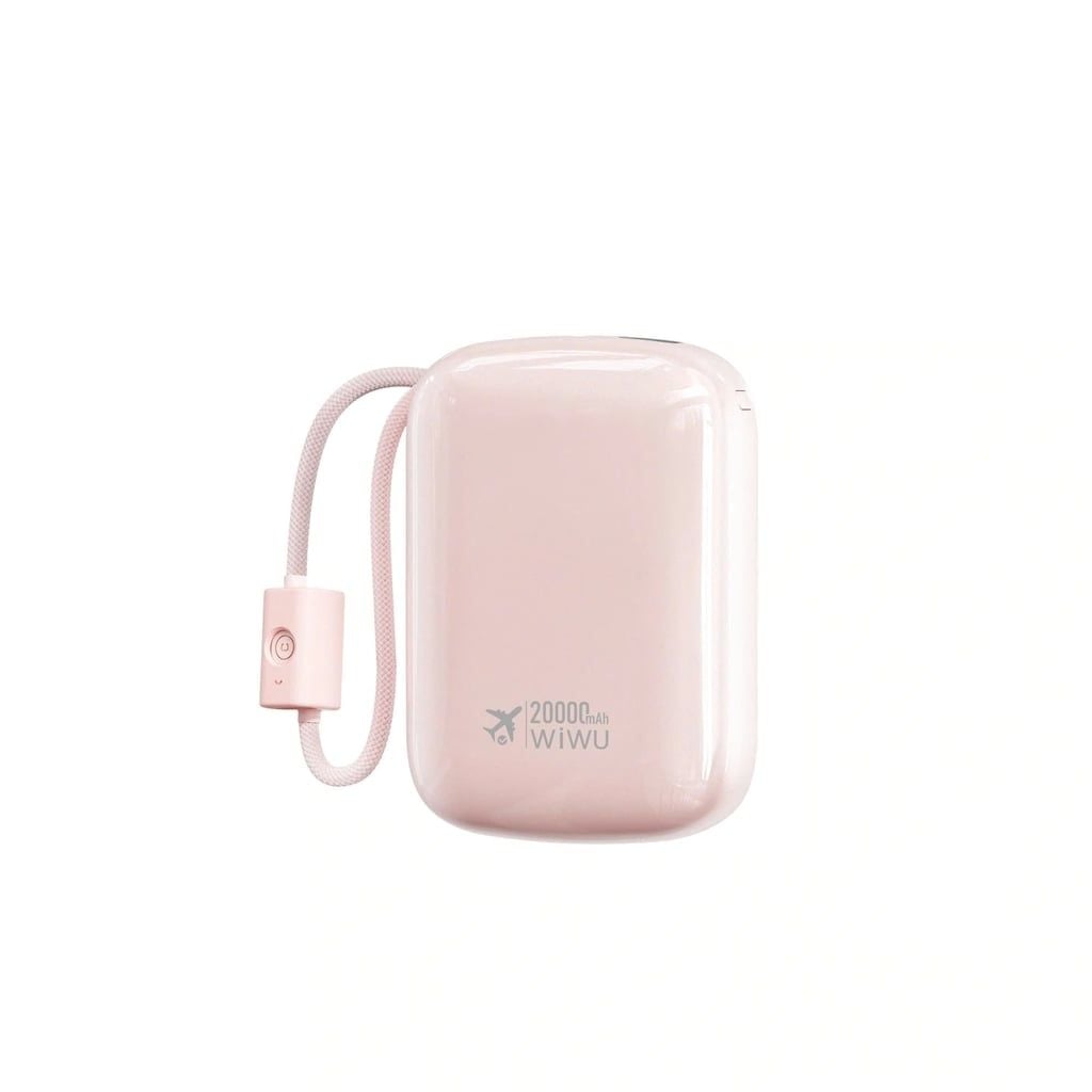  Pin Wiwu Sugar Plus 20.000mah P091 - Hồng 