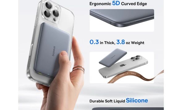  Pin Baseus PicoGo AM41 Ultra-slim 5000mah 20W - Titan 