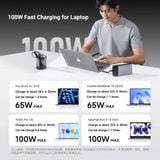  Pin Cuktech 25.000mah LPB252N 120W- Xám 