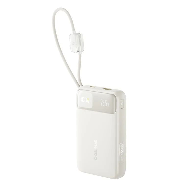  Pin Baseus EnerFill FC 11 Digital display 20.000mah 22.5W - Beige 