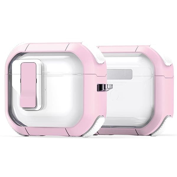  Case Airpods 4 Dux Ducis Pecn - Pink White 
