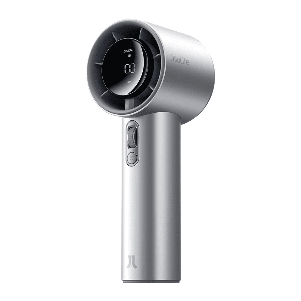  Quạt Cầm Tay Jisulife Pro 1S 2026 - Bạc Titan (sử dụng 40 giờ) 