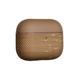  Case Airpods Pro 3 Pitaka Aramid Fiber - Golden Glint 
