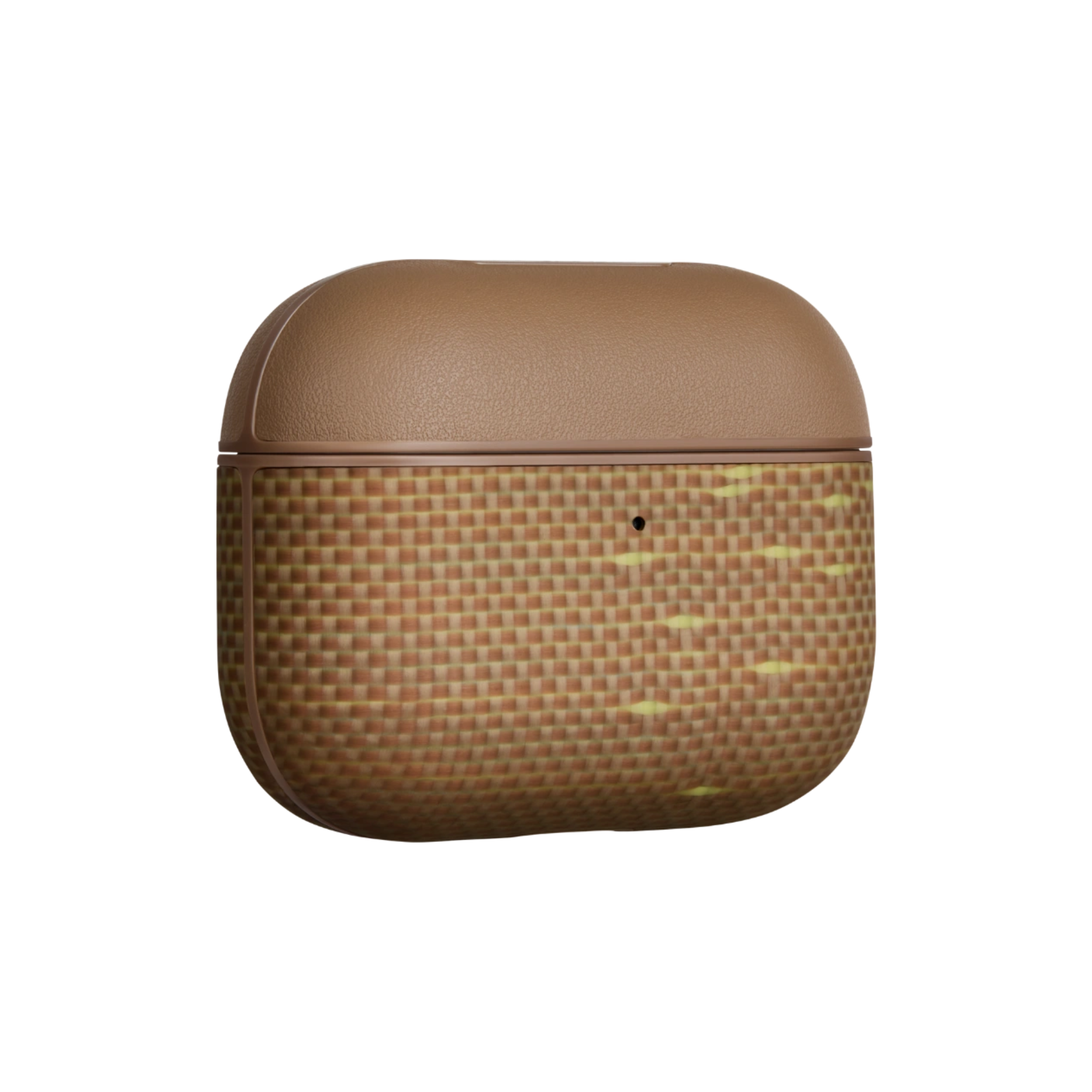  Case Airpods Pro 3 Pitaka Aramid Fiber - Golden Glint 
