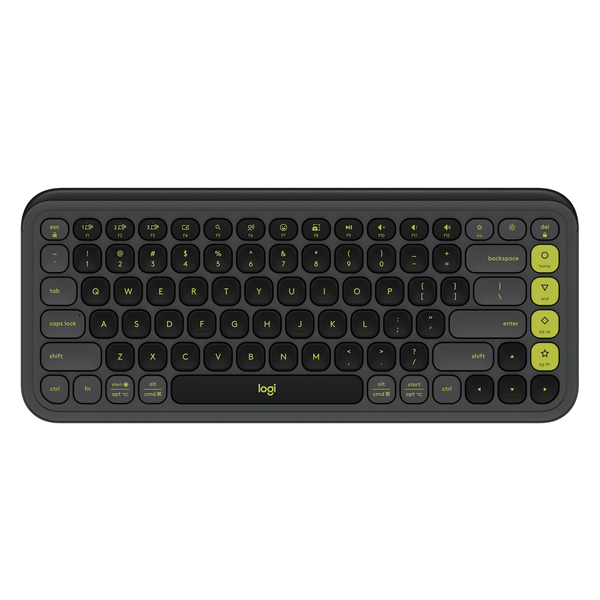  Bàn Phím Logitech Pop iCon Keys New - Đen 
