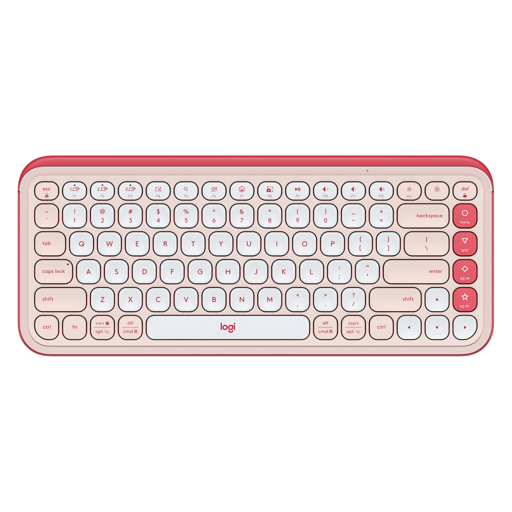  Bàn Phím Logitech Pop iCon Keys New - Hồng 