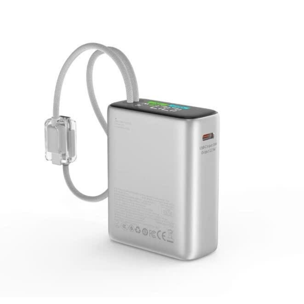  Pin Wiwu Power Plus Mini 10.000mah 22.5W - Bạc 