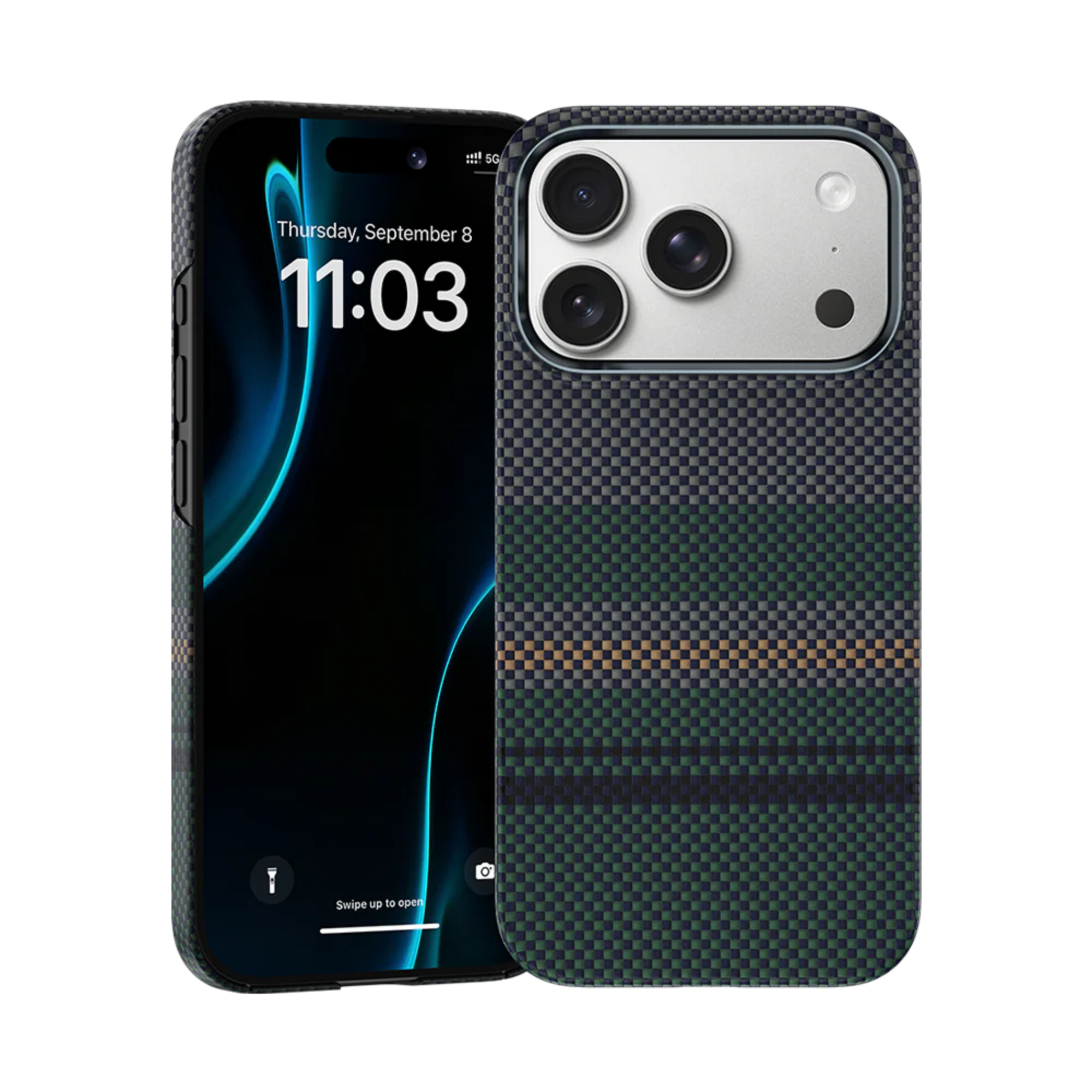  Ốp 17 Promax Benks Kevla Aurora - Green 