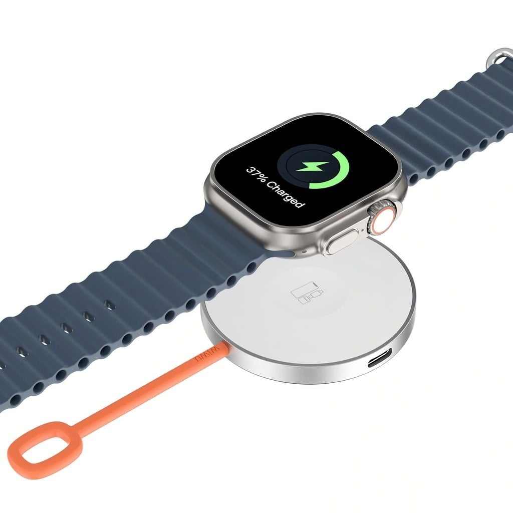  Dock Sạc Không Dây Wiwu 3 in 1 W037 (iPhone-Applewatch-Airpods) 
