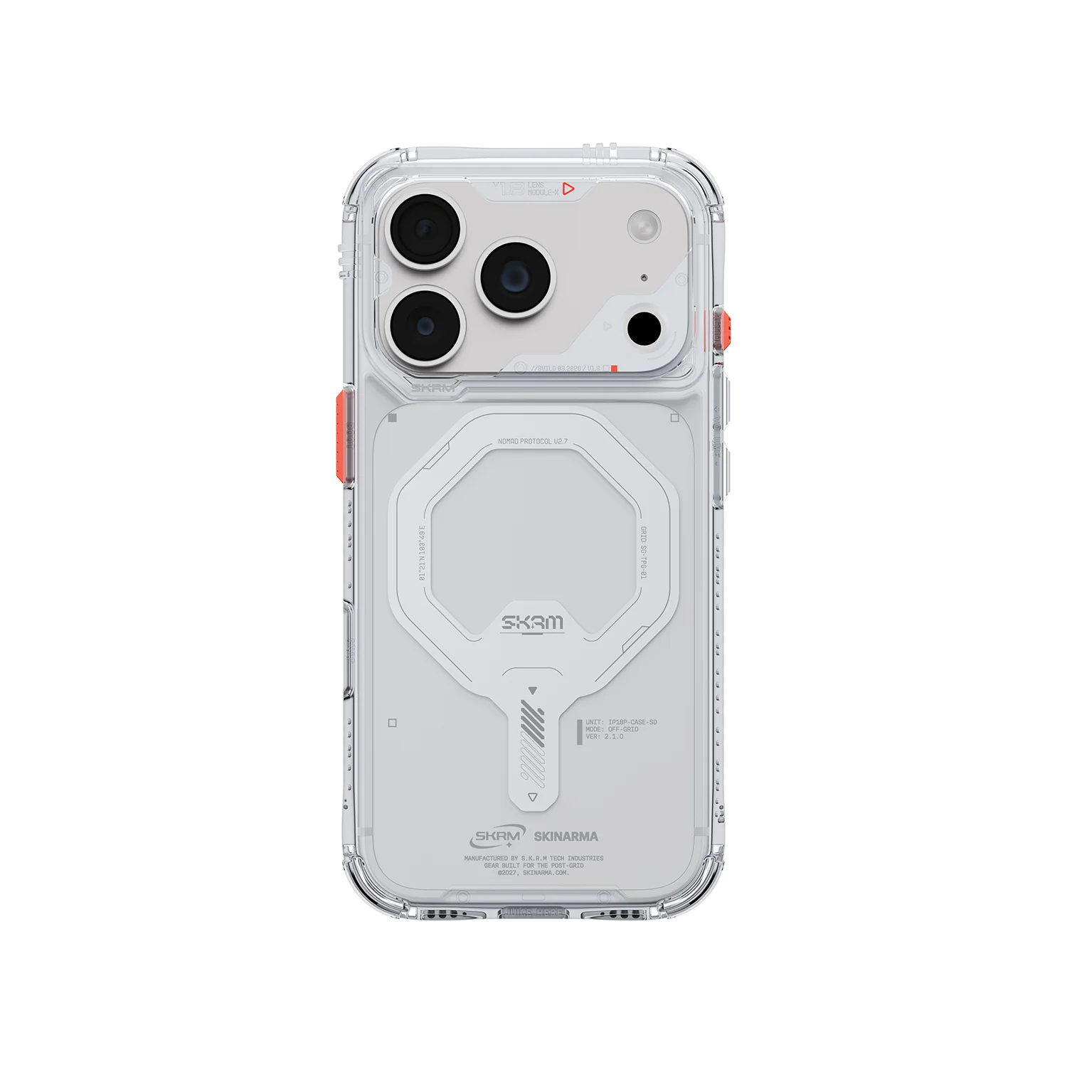  Ốp 18 Promax Skinarma Saido-Clear 