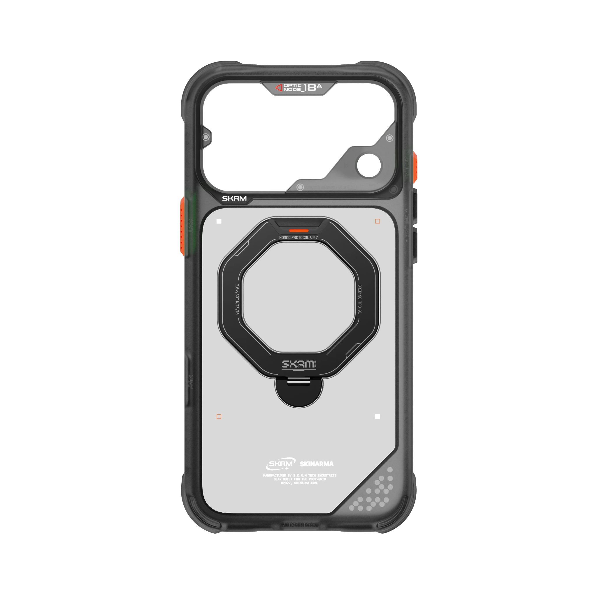 Ốp 18 Promax Skinarma Saturn - Đen 