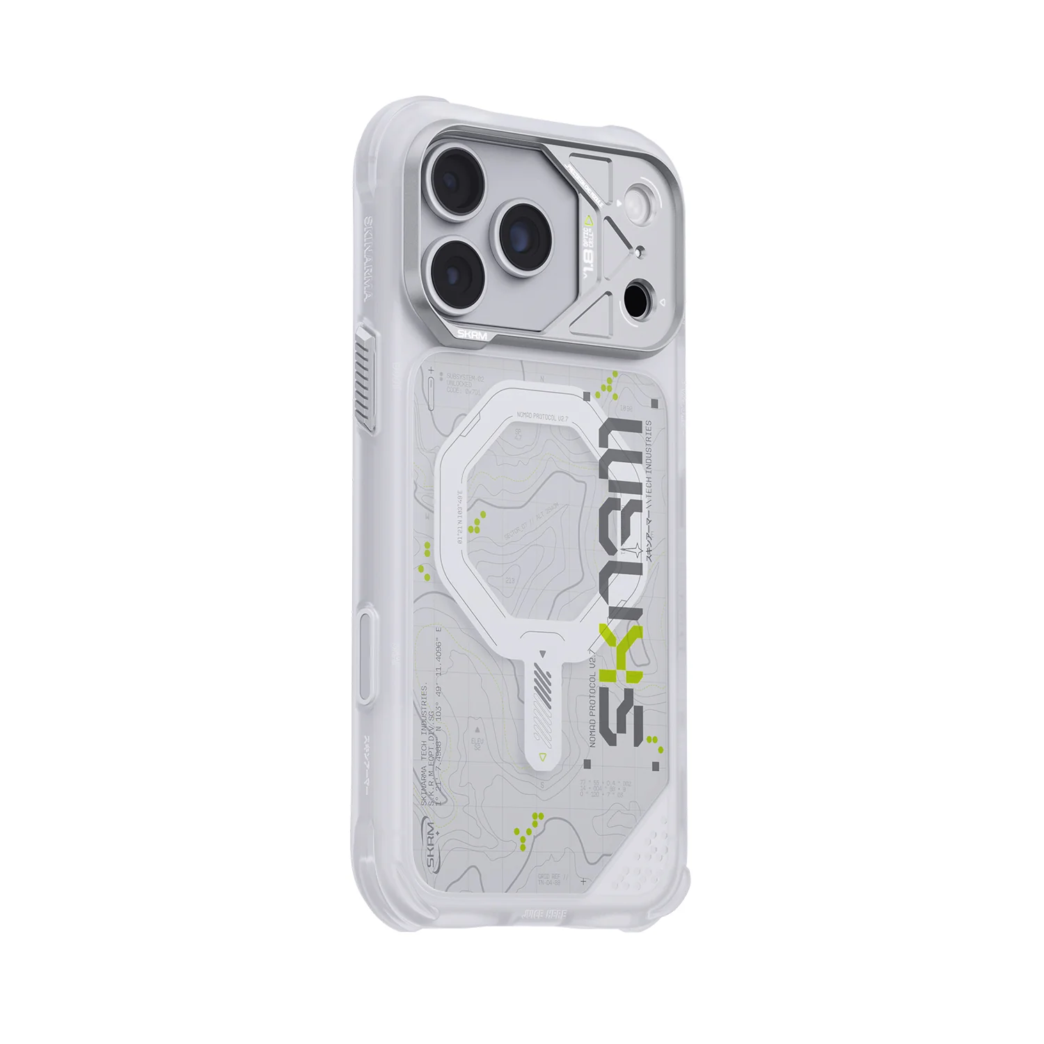  Ốp 18 Promax Skinarma Sonar - Trắng 