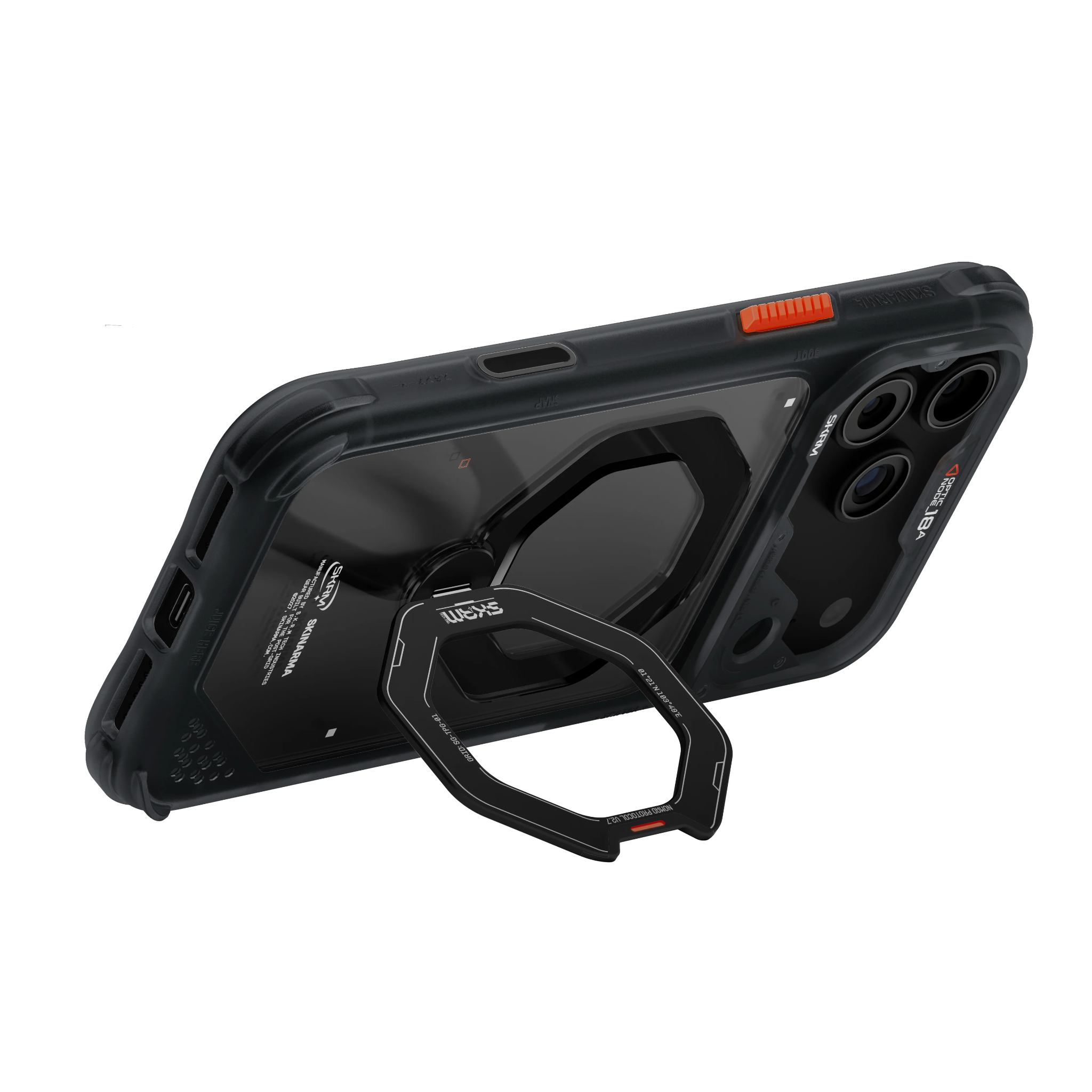  Ốp 18 Promax Skinarma Saturn - Đen 