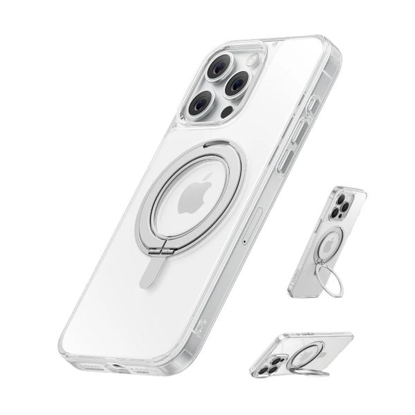  Ốp 16 Pro Anker MagGo Magnetic 360° Ring Stand -Trong 