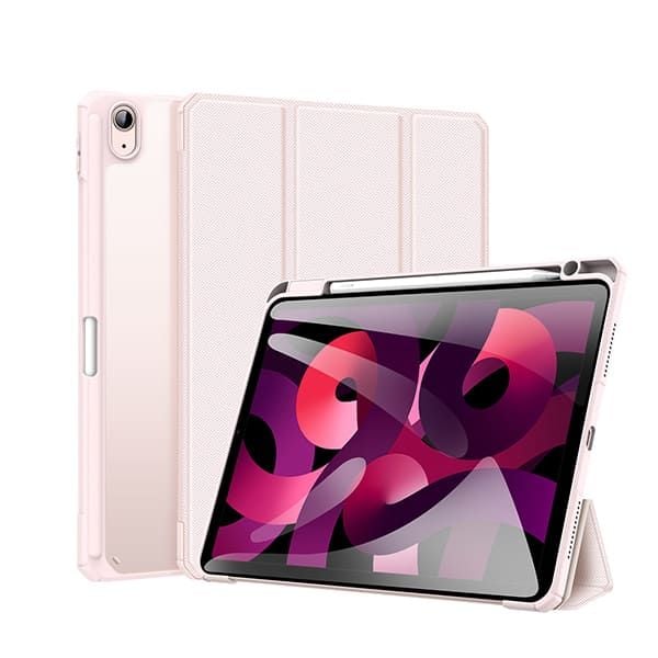  Bao Da iPad Air 4/5/6 Dux Ducis Toby- Hồng (Pro 11inch M2) 
