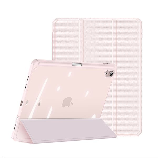  Bao Da iPad Air 4/5/6 Dux Ducis Toby- Hồng (Pro 11inch M2) 