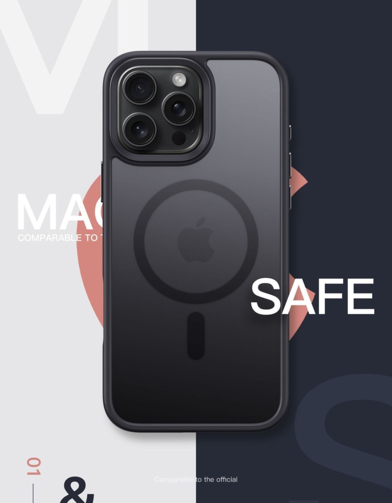  Ốp 15 Promax Likgus Nhám Tuan Magsafe - Đen 