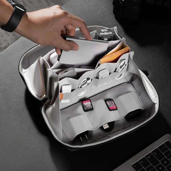  Túi Phụ Kiện inateck Travel Accessory AB03007 Size L - Black 