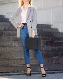  Túi Chống Sock inateck B1 14 inch (Air 15inch) - Black Gray 