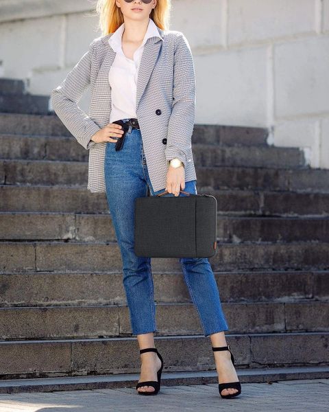  Túi Chống Sock inateck B1 14 inch (Air 15inch) - Black Gray 