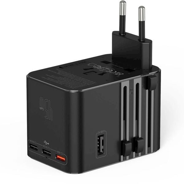  Sạc Wiwu 45W Travel Du Lịch Nhiều Chân Đa Năng 