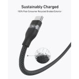  Cáp Anker C-C Upcycled-Braided 240W 0.9m (Đen) - A82E2 