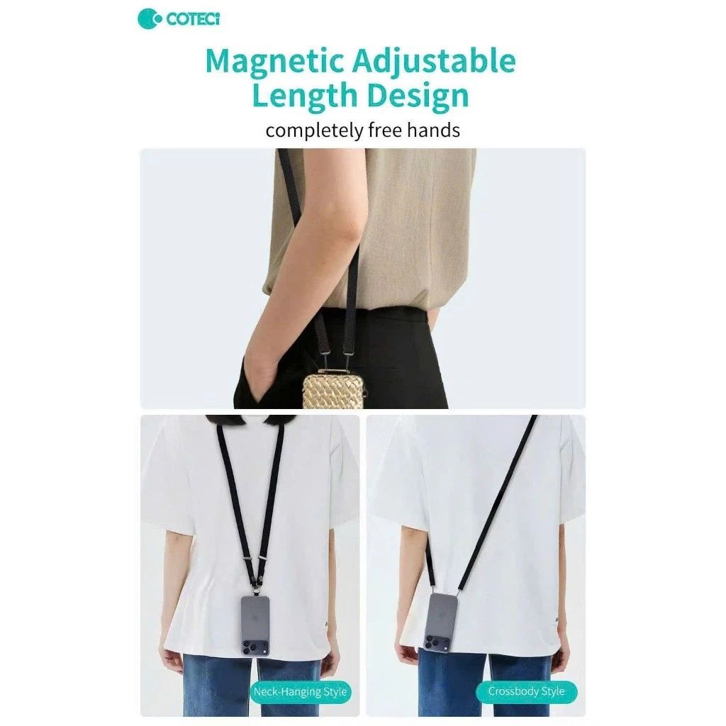  Dây Đeo Điện Thoại coteci CrossBody Strap - Xanh 