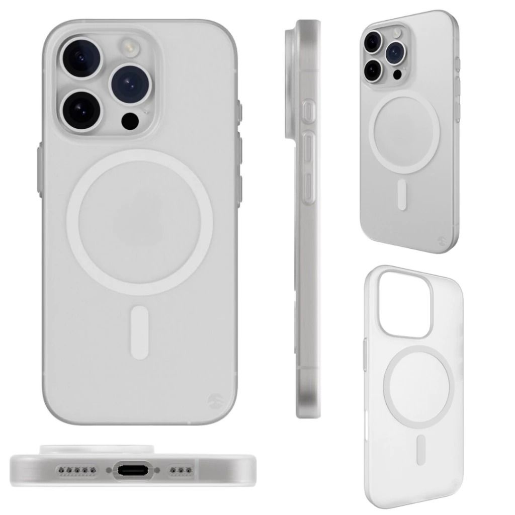  Ốp 16 Pro SwitchEasy Lụa Magsafe-Trắng 