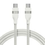  Cáp Anker C-C Upcycled-Braided 240W 0.9m (Trắng) - A82E2 