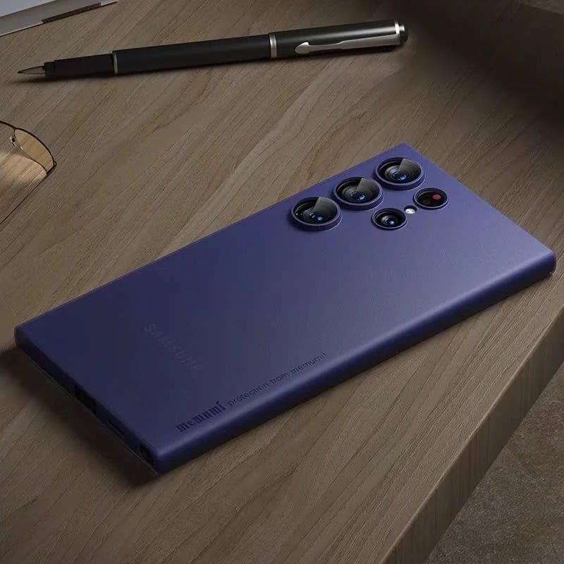  Ốp S26 Ultra Memumi Lụa - Xanh 
