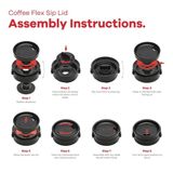  Bình Giữ Nhiệt Hydro Flask Wide Flex 591ml - Trắng 