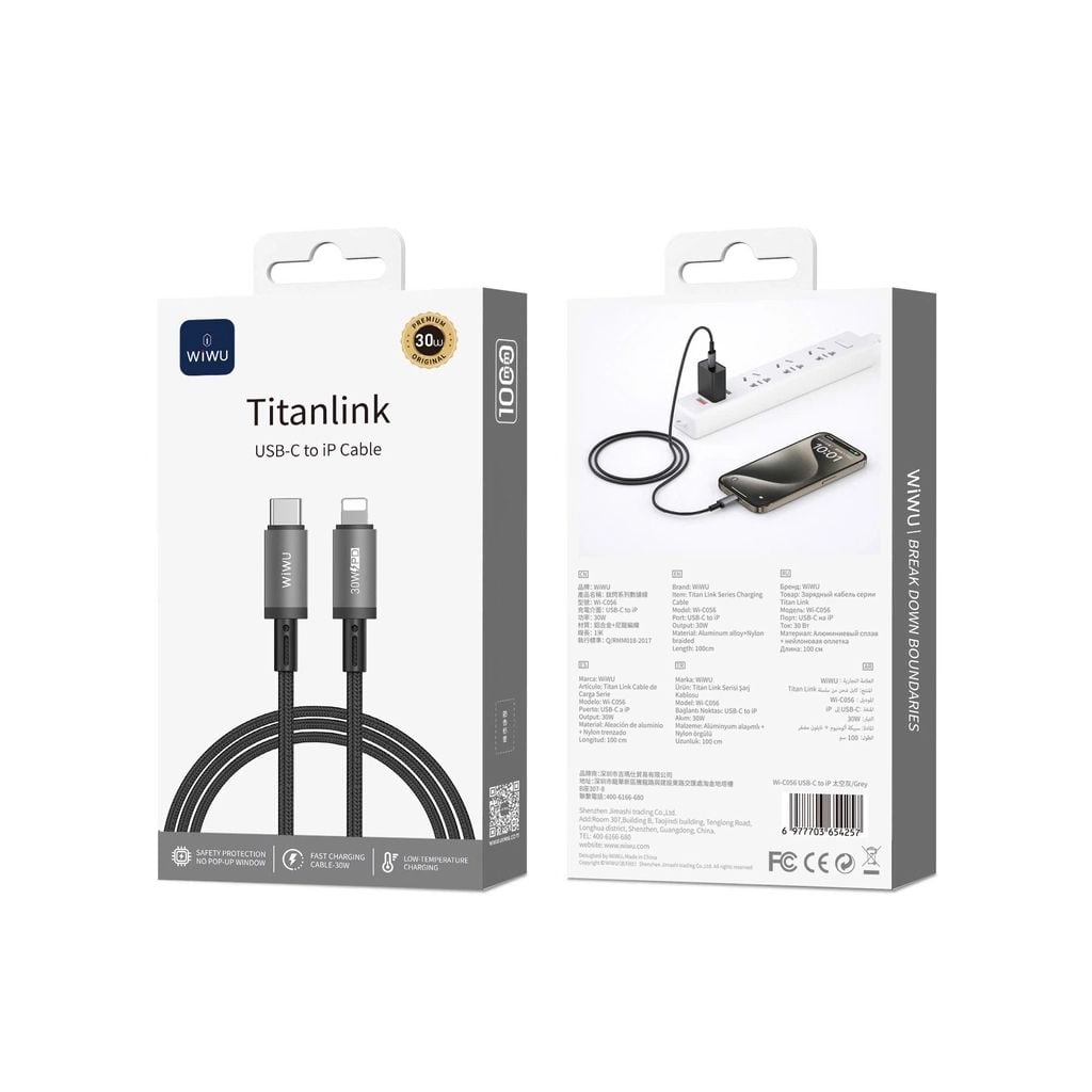  Cáp Wiwu Titanlink C To L 