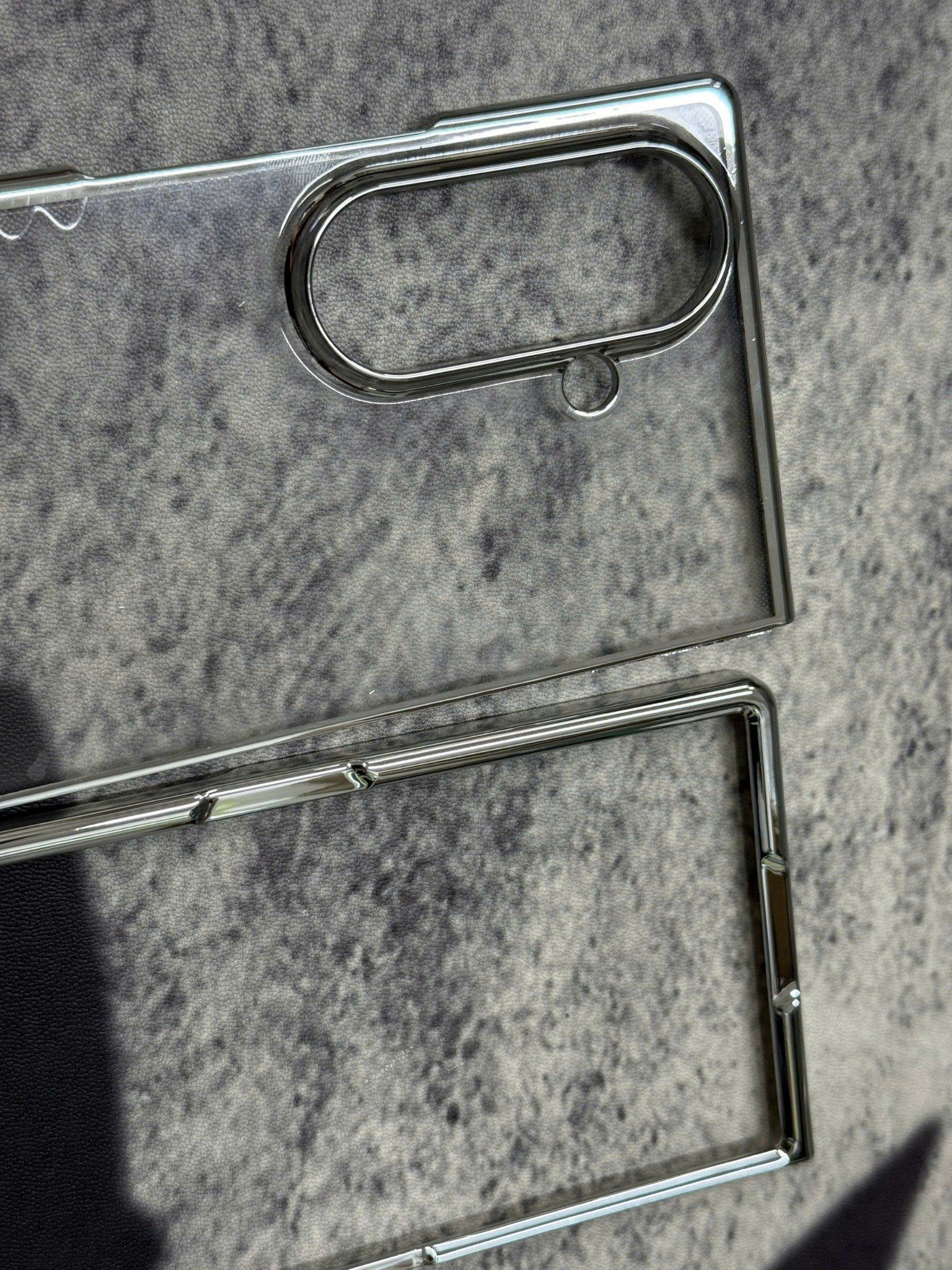  Ốp Zfold 7 Likgus Cứng Trong Viền Màu 