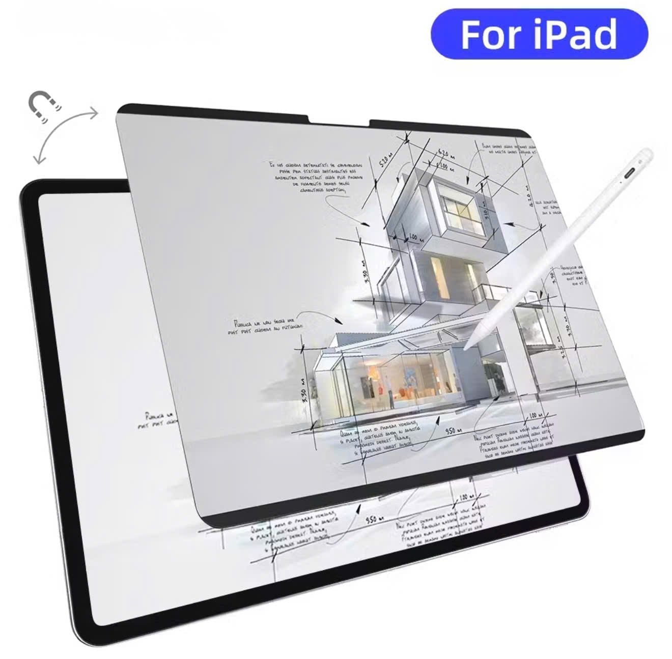 Dán Paper Like Dux Ducis iPad Mini 7 (Nam Châm) 