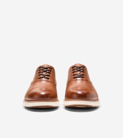 ZERØGRAND Remastered Cap Toe Oxfords