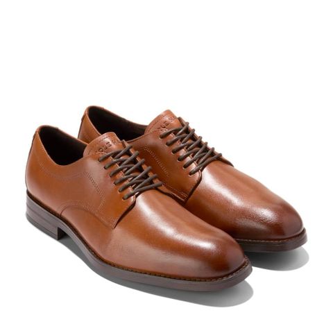 HARMON GRAND PLAIN TOE OXFORDS