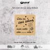 [Giá rẻ] Tem, nhãn cém ơn cục zàng, sticker trang trí có keo dán size 5x5cm Tem dán ly trà sữa