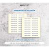 500 tem dán made in Vietnam, Tem decal sẵn keo lột dán (30x7)mm