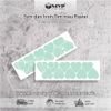 100 Tem dán hình trái tim nhiều màu Pastel lãng mạng dùng trang trí quà tặng
